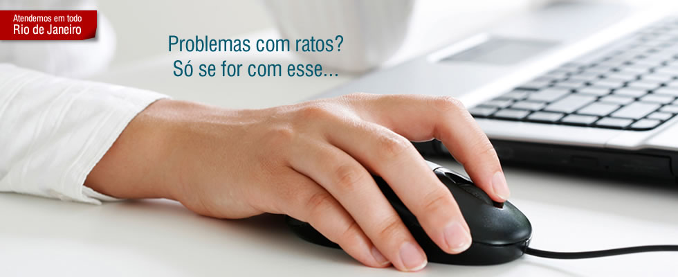 Desratização<br>Problemas com ratos? Só se for com esse...
